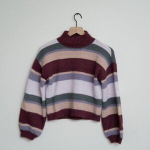 Target Wild Fable Cropped Eyelash Sweater